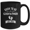 Soon To Be Godfather 2025 Fathers Day First Time Mug | siriusteestore