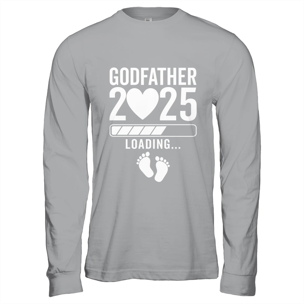 Soon To Be Godfather 2025 Pregnancy Announcement Loading Shirt & Hoodie | siriusteestore