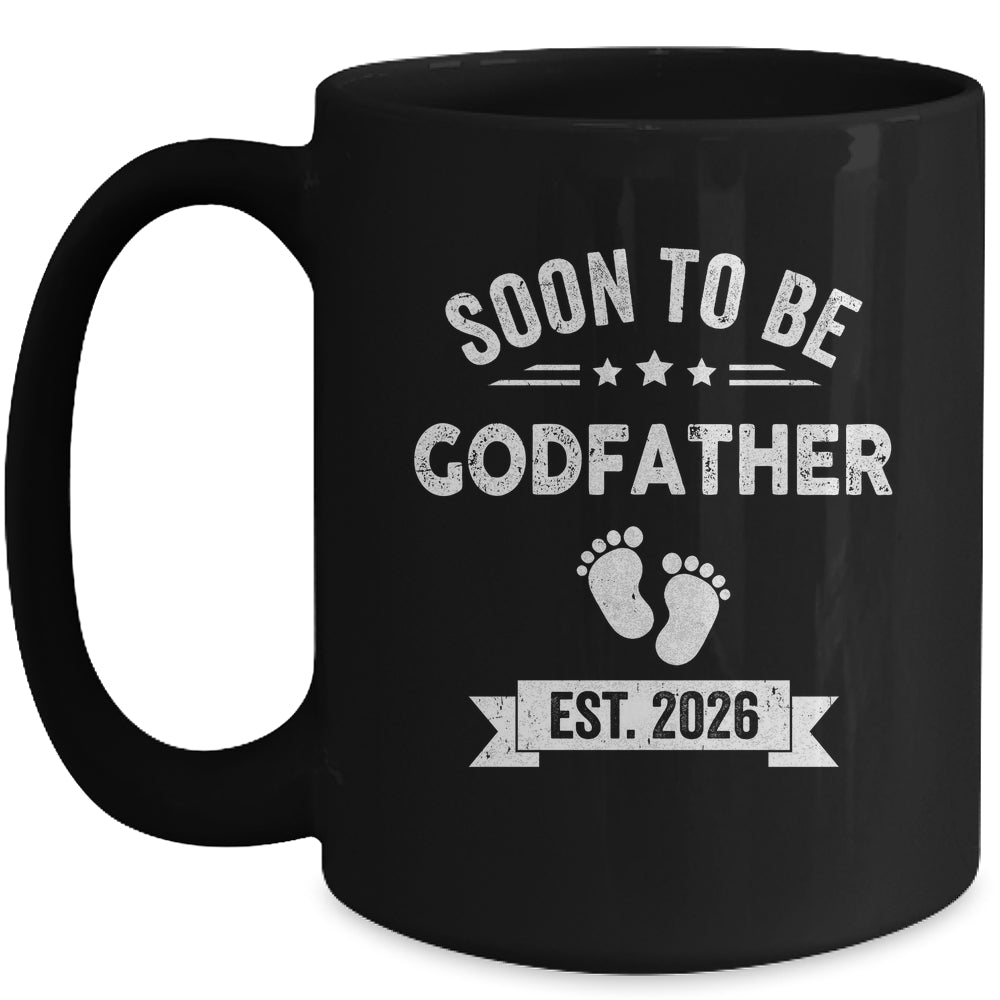Soon To Be Godfather 2026 Fathers Day First Time Mug | siriusteestore