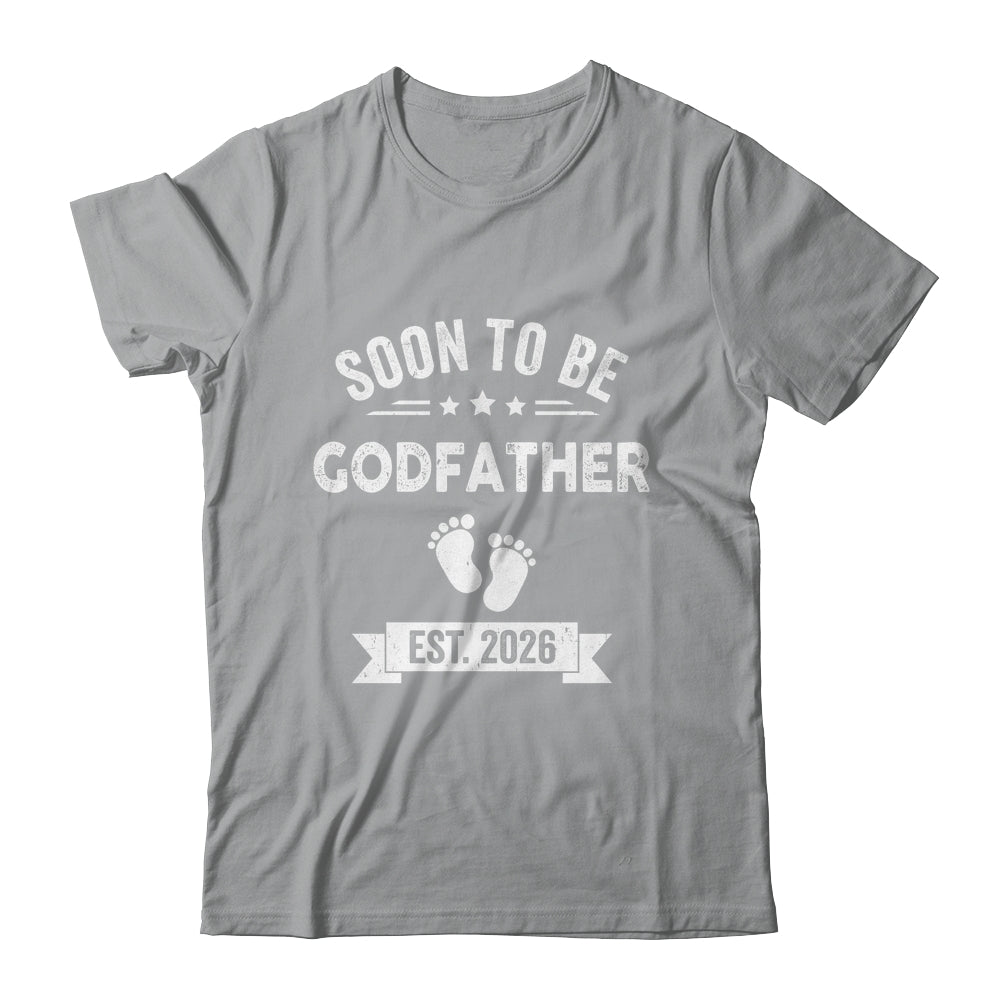Soon To Be Godfather 2026 Fathers Day First Time Shirt & Hoodie | siriusteestore