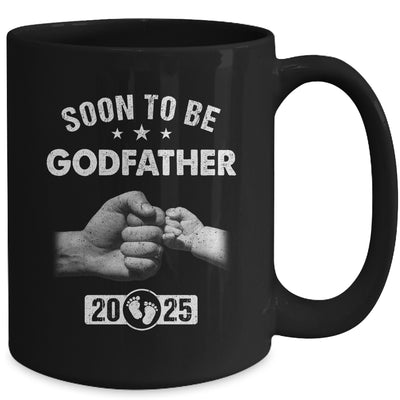 Soon To Be Godfather Est 2025 Fathers Day First Time New Mug | siriusteestore