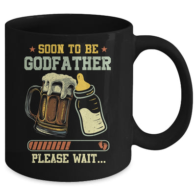 Soon To Be Godfather Est 2025 Pregnancy Announcement Loading Mug | siriusteestore