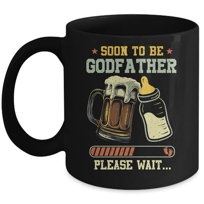 Soon To Be Godfather Est 2025 Pregnancy Announcement Loading Mug | siriusteestore