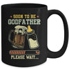 Soon To Be Godfather Est 2025 Pregnancy Announcement Loading Mug | siriusteestore