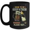 Soon To Be Godfather Est 2025 Pregnancy Announcement Loading Mug | siriusteestore