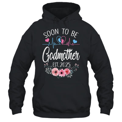 Soon To Be Godmother 2025 First Time Pregnancy Announcement Shirt & Tank Top | siriusteestore