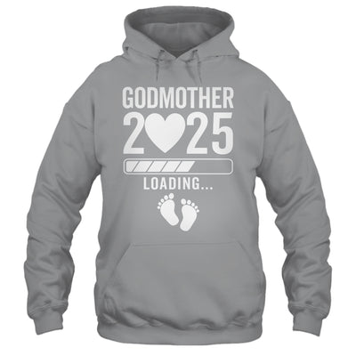 Soon To Be Godmother 2025 Pregnancy Announcement Loading Shirt & Tank Top | siriusteestore