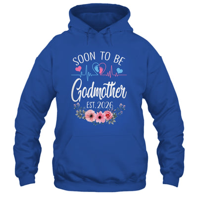 Soon To Be Godmother 2026 First Time Pregnancy Announcement Shirt & Tank Top | siriusteestore