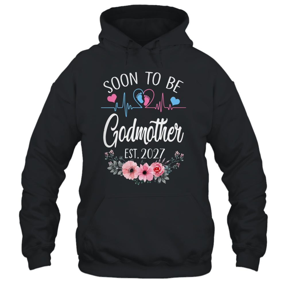 Soon To Be Godmother 2027 First Time Pregnancy Announcement Shirt & Tank Top | siriusteestore