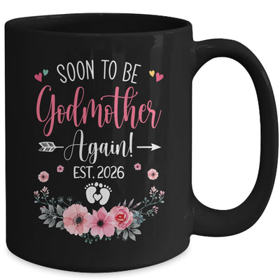Soon To Be Godmother Again Est 2026 Mothers Day Mug | siriusteestore
