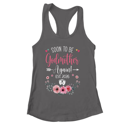 Soon To Be Godmother Again Est 2026 Mothers Day Shirt & Tank Top | siriusteestore