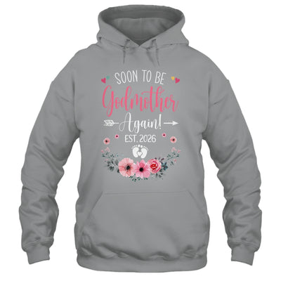 Soon To Be Godmother Again Est 2026 Mothers Day Shirt & Tank Top | siriusteestore