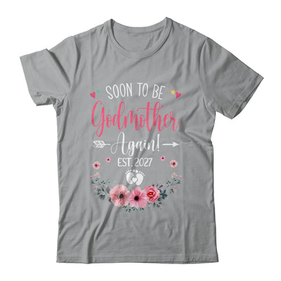 Soon To Be Godmother Again Est 2027 Mothers Day Shirt & Tank Top | siriusteestore