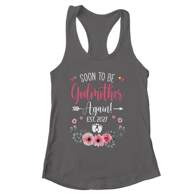Soon To Be Godmother Again Est 2027 Mothers Day Shirt & Tank Top | siriusteestore