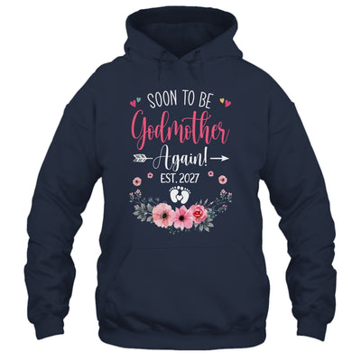 Soon To Be Godmother Again Est 2027 Mothers Day Shirt & Tank Top | siriusteestore