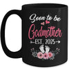 Soon To Be Godmother Est 2025 Mothers Day First Time Godmother Mug | siriusteestore