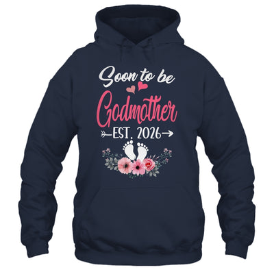 Soon To Be Godmother Est 2026 Mothers Day First Time Godmother Shirt & Tank Top | siriusteestore