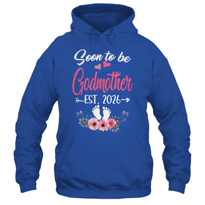 Soon To Be Godmother Est 2026 Mothers Day First Time Godmother Shirt & Tank Top | siriusteestore