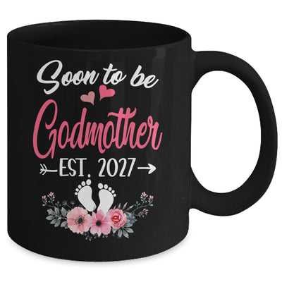 Soon To Be Godmother Est 2027 Mothers Day First Time Godmother Mug | siriusteestore