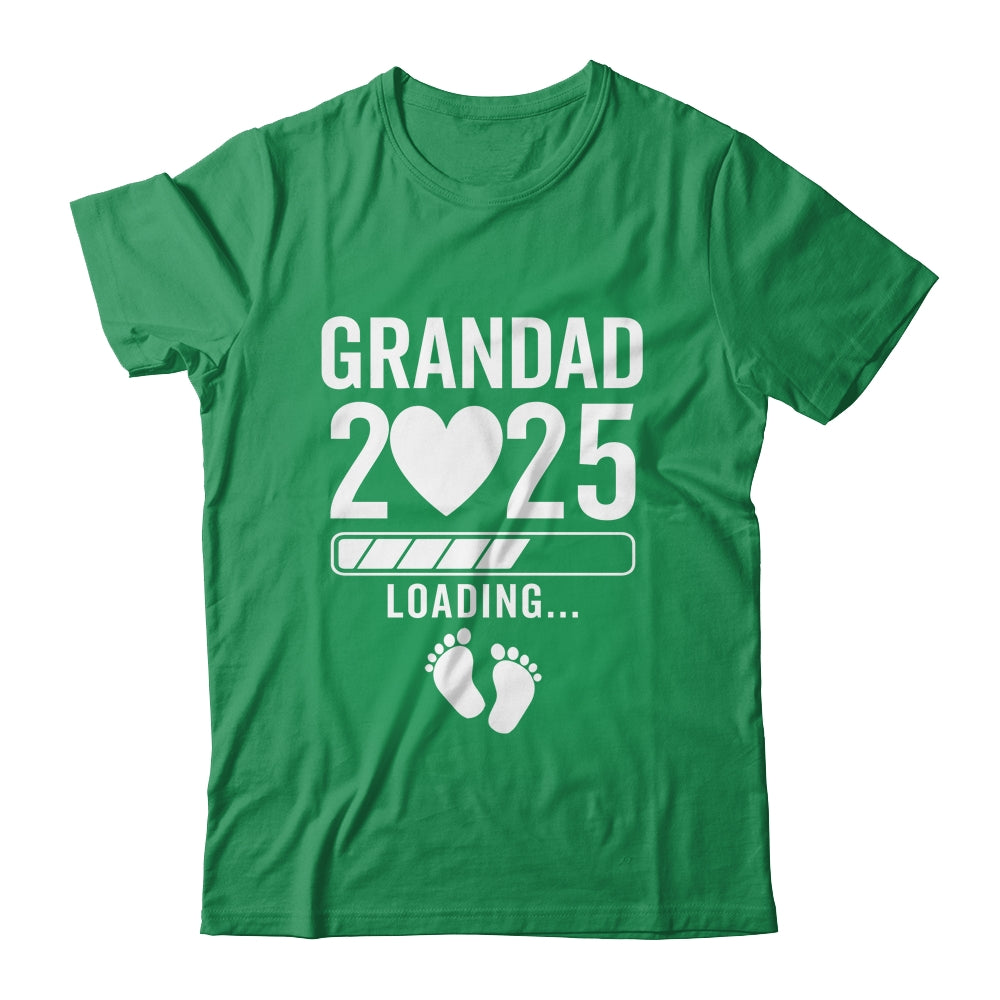 Soon To Be Grandad 2025 Pregnancy Announcement Loading Shirt & Hoodie | siriusteestore