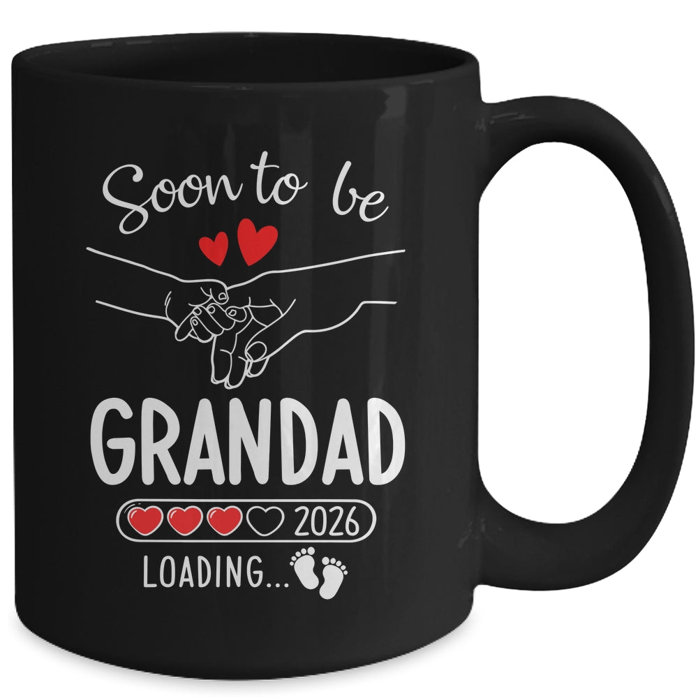 Soon To Be Grandad 2026 Loading Pregnancy Announcement Grandad Mug | siriusteestore