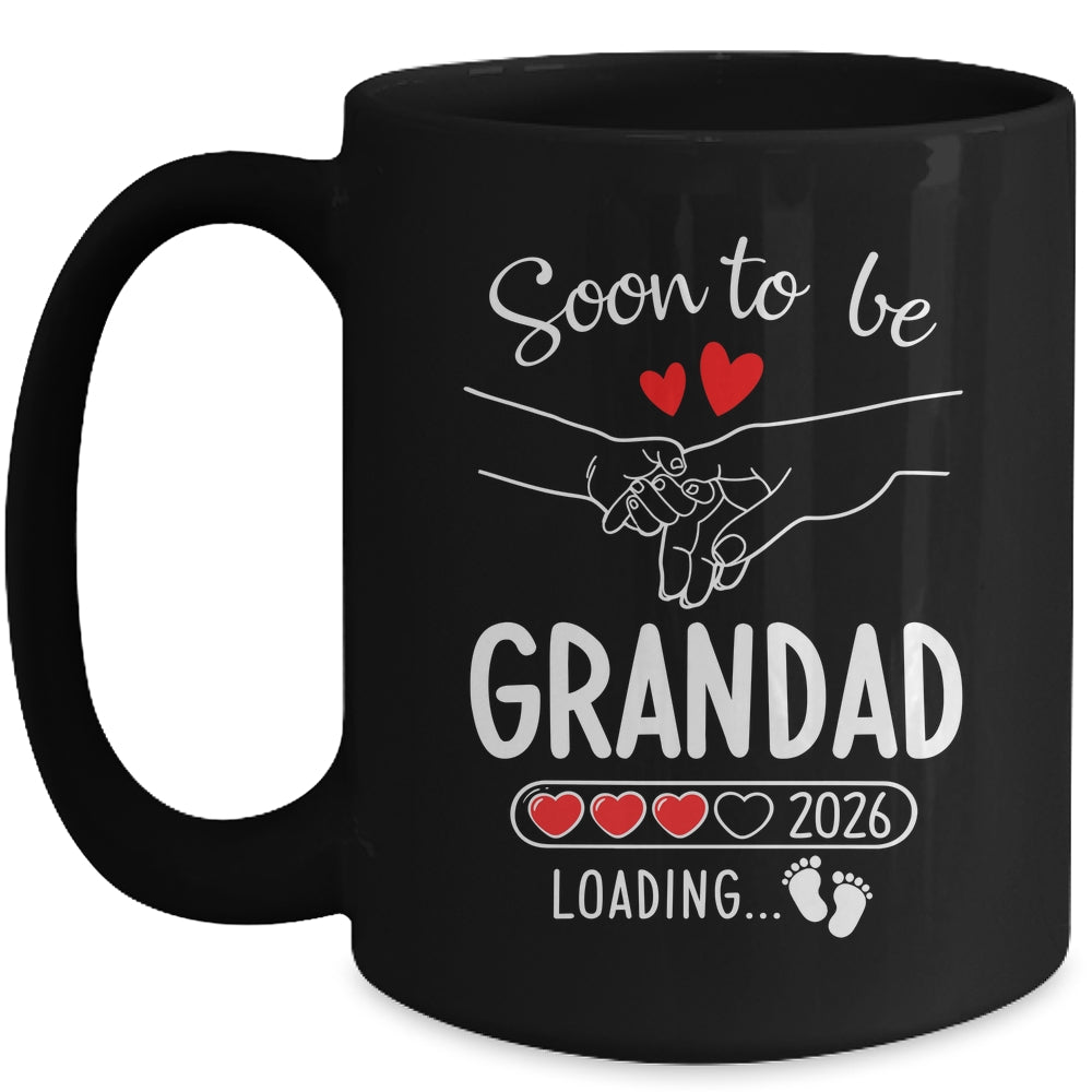 Soon To Be Grandad 2026 Loading Pregnancy Announcement Grandad Mug | siriusteestore
