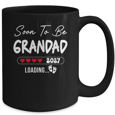 Soon To Be Grandad 2027 Loading Promoted To Grandad Est 2027 Mug | siriusteestore