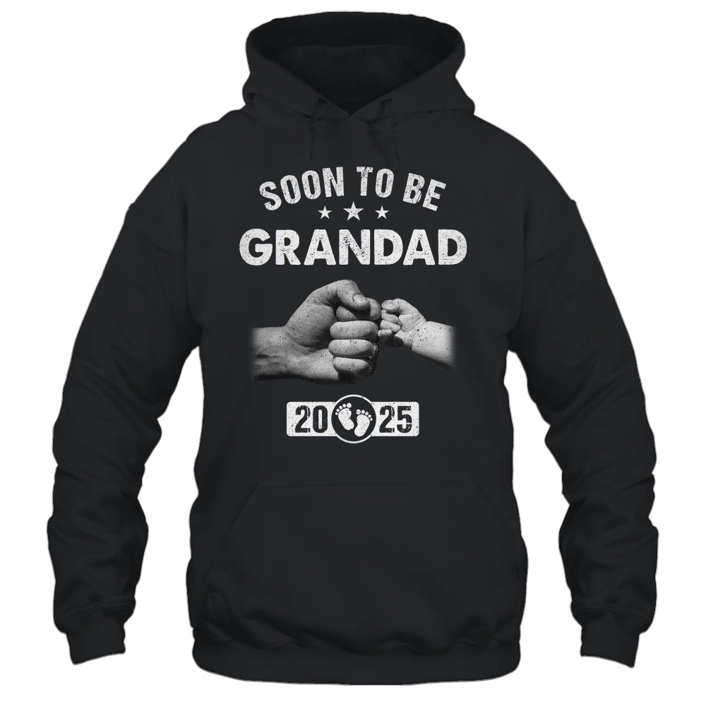Soon To Be Grandad Est 2025 Fathers Day First Time New Shirt & Hoodie | siriusteestore