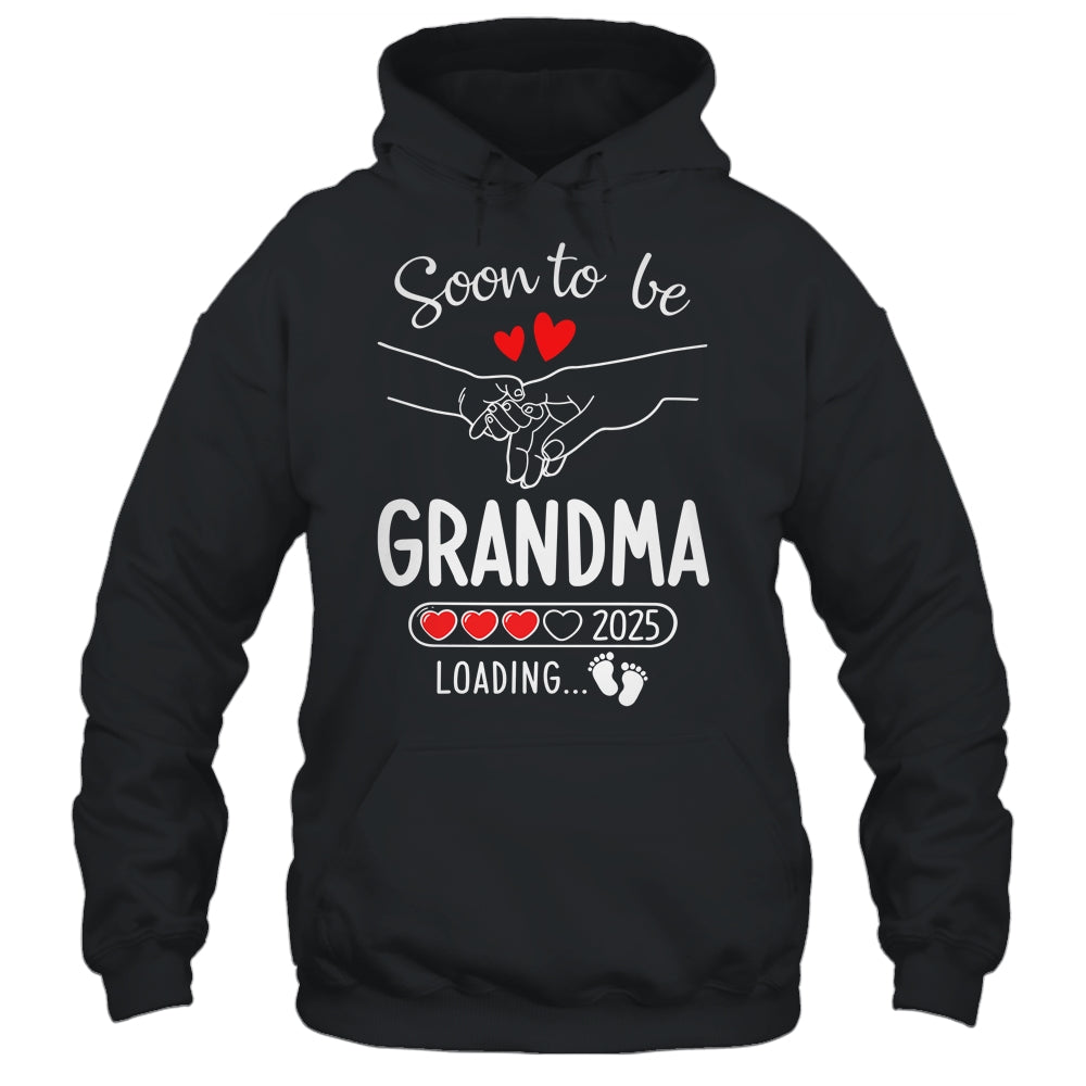 Soon To Be Grandma 2025 Loading Pregnancy Announcement Grandma Shirt & Tank Top | siriusteestore