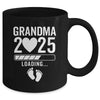 Soon To Be Grandma 2025 Pregnancy Announcement Loading Mug | siriusteestore