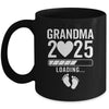 Soon To Be Grandma 2025 Pregnancy Announcement Loading Mug | siriusteestore