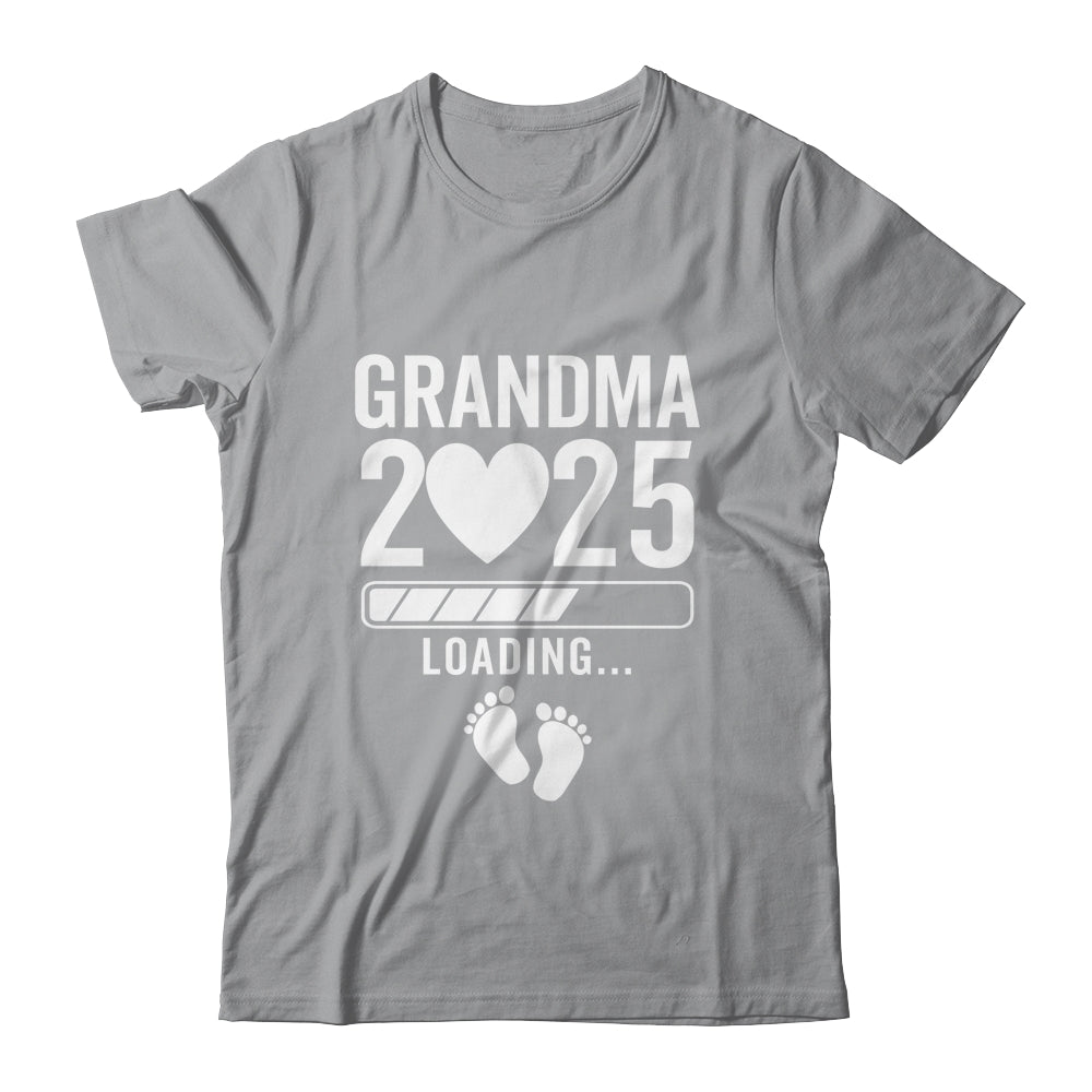 Soon To Be Grandma 2025 Pregnancy Announcement Loading Shirt & Tank Top | siriusteestore