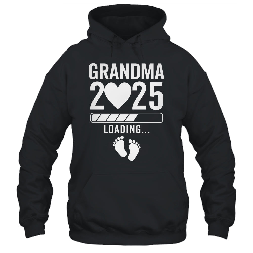 Soon To Be Grandma 2025 Pregnancy Announcement Loading Shirt & Tank Top | siriusteestore