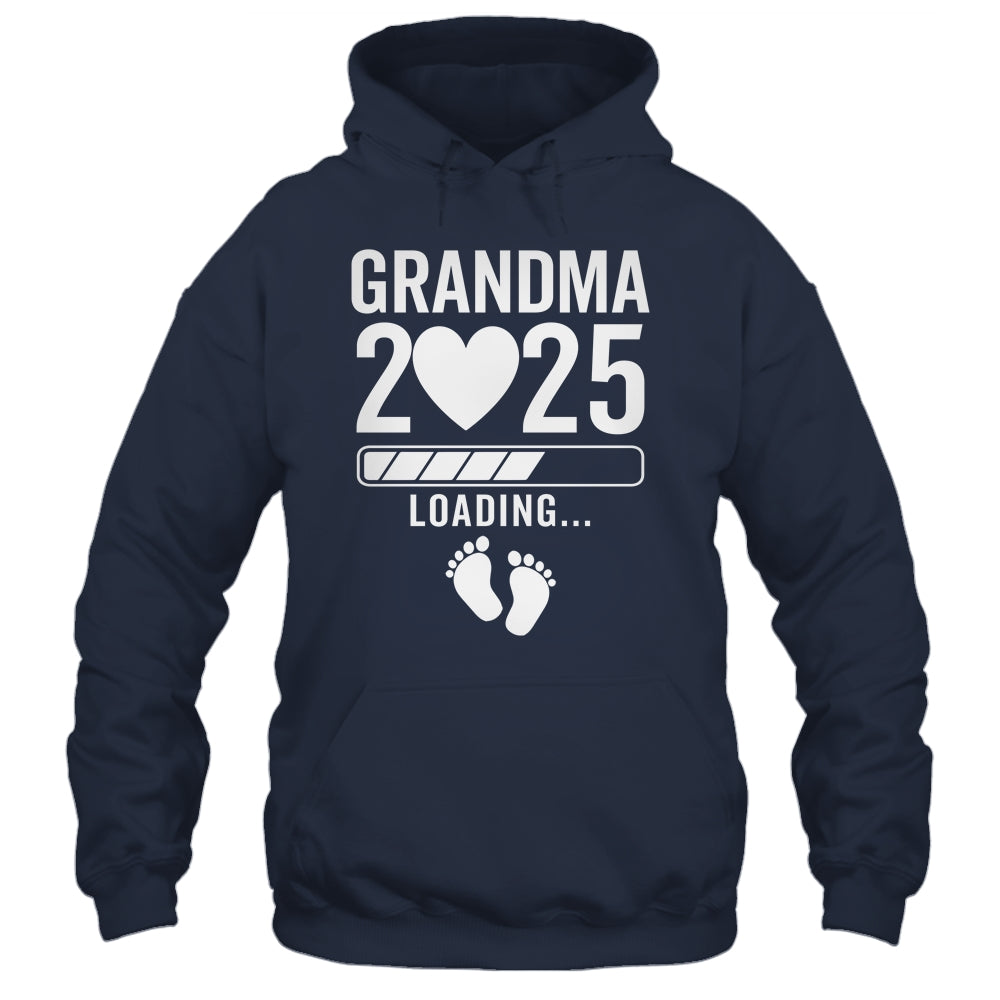 Soon To Be Grandma 2025 Pregnancy Announcement Loading Shirt & Tank Top | siriusteestore