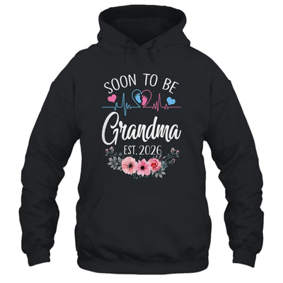 Soon To Be Grandma 2026 First Time Pregnancy Announcement Shirt & Tank Top | siriusteestore