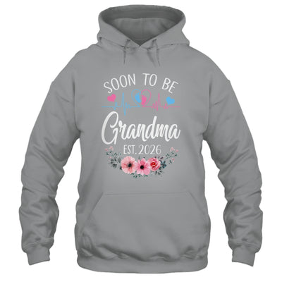 Soon To Be Grandma 2026 First Time Pregnancy Announcement Shirt & Tank Top | siriusteestore