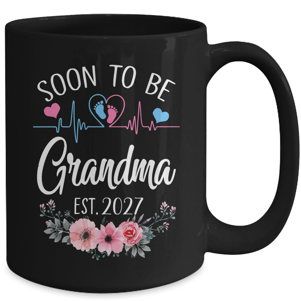 Soon To Be Grandma 2027 First Time Pregnancy Announcement Mug | siriusteestore