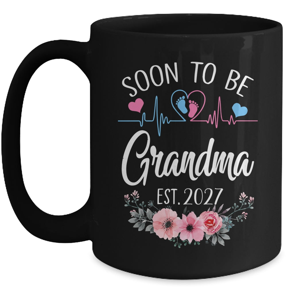 Soon To Be Grandma 2027 First Time Pregnancy Announcement Mug | siriusteestore