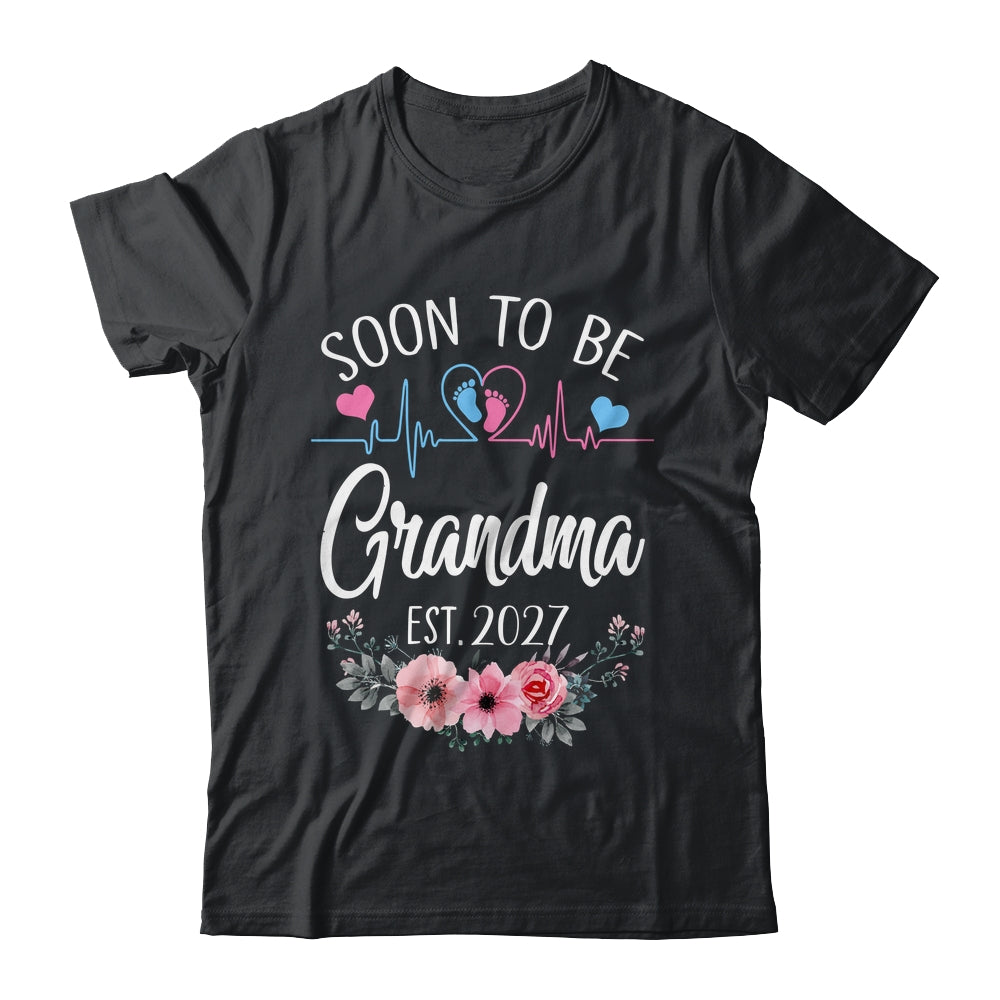 Soon To Be Grandma 2027 First Time Pregnancy Announcement Shirt & Tank Top | siriusteestore