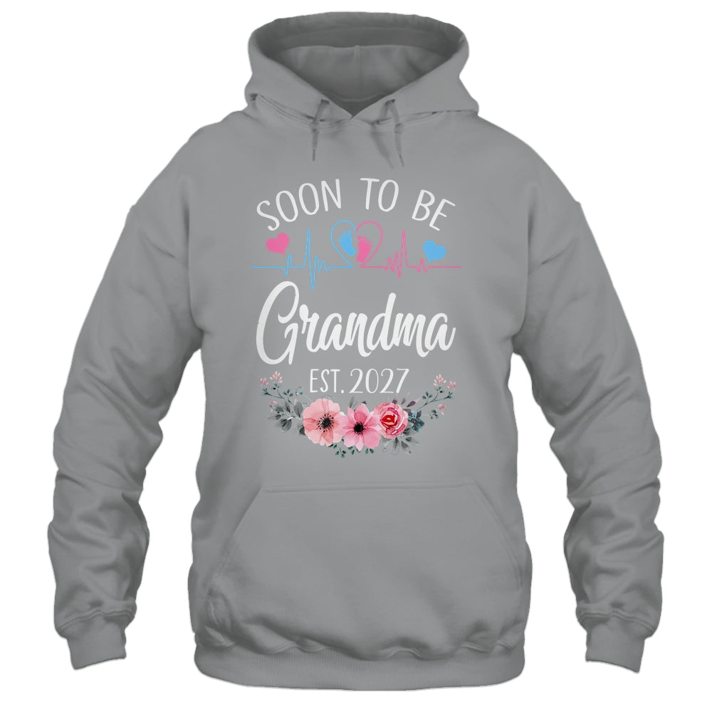Soon To Be Grandma 2027 First Time Pregnancy Announcement Shirt & Tank Top | siriusteestore