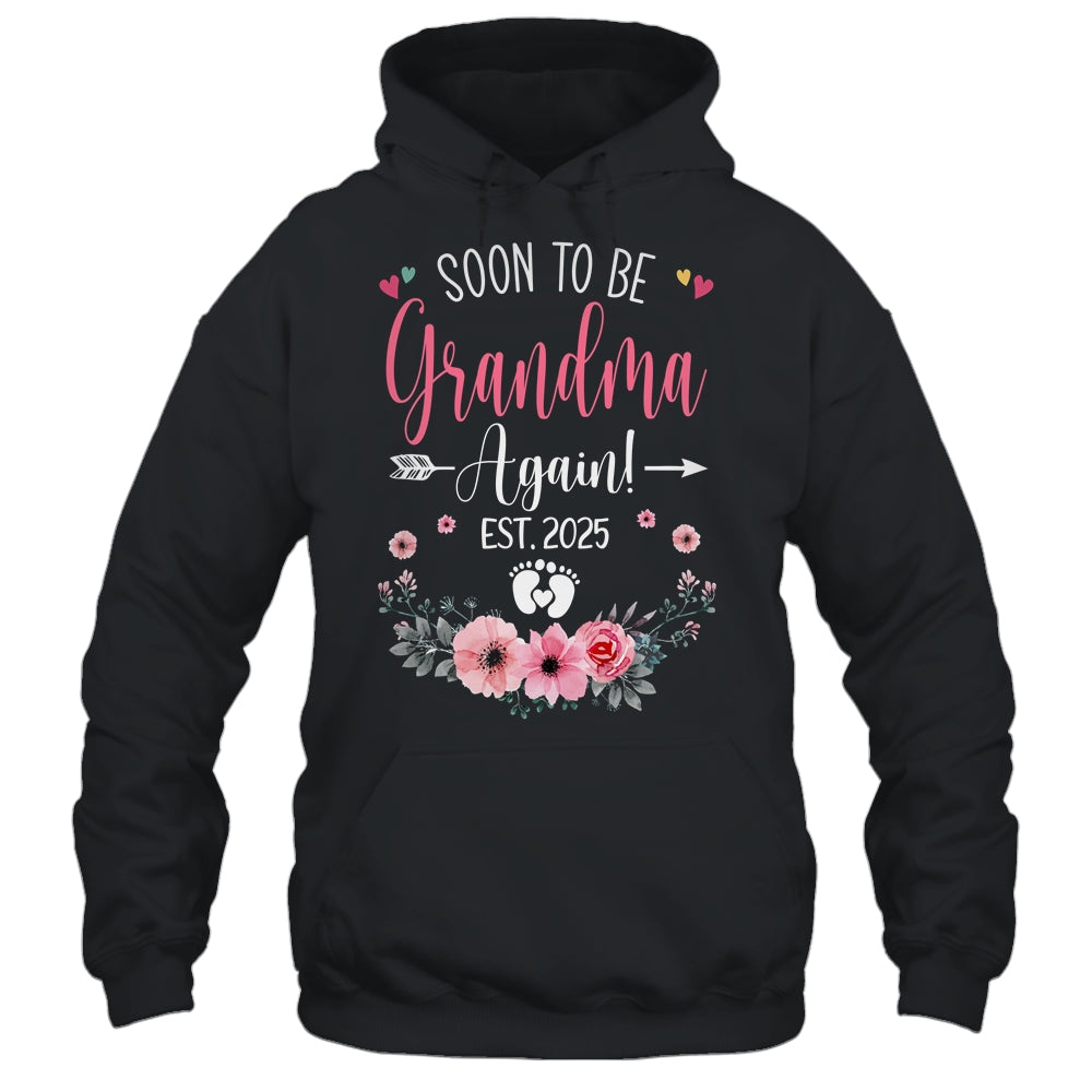 Soon To Be Grandma Again Est 2025 Mothers Day Shirt & Tank Top | siriusteestore