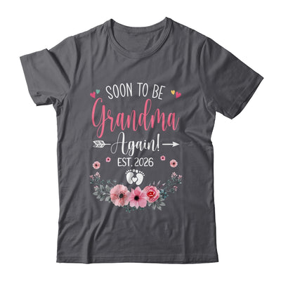 Soon To Be Grandma Again Est 2026 Mothers Day Shirt & Tank Top | siriusteestore