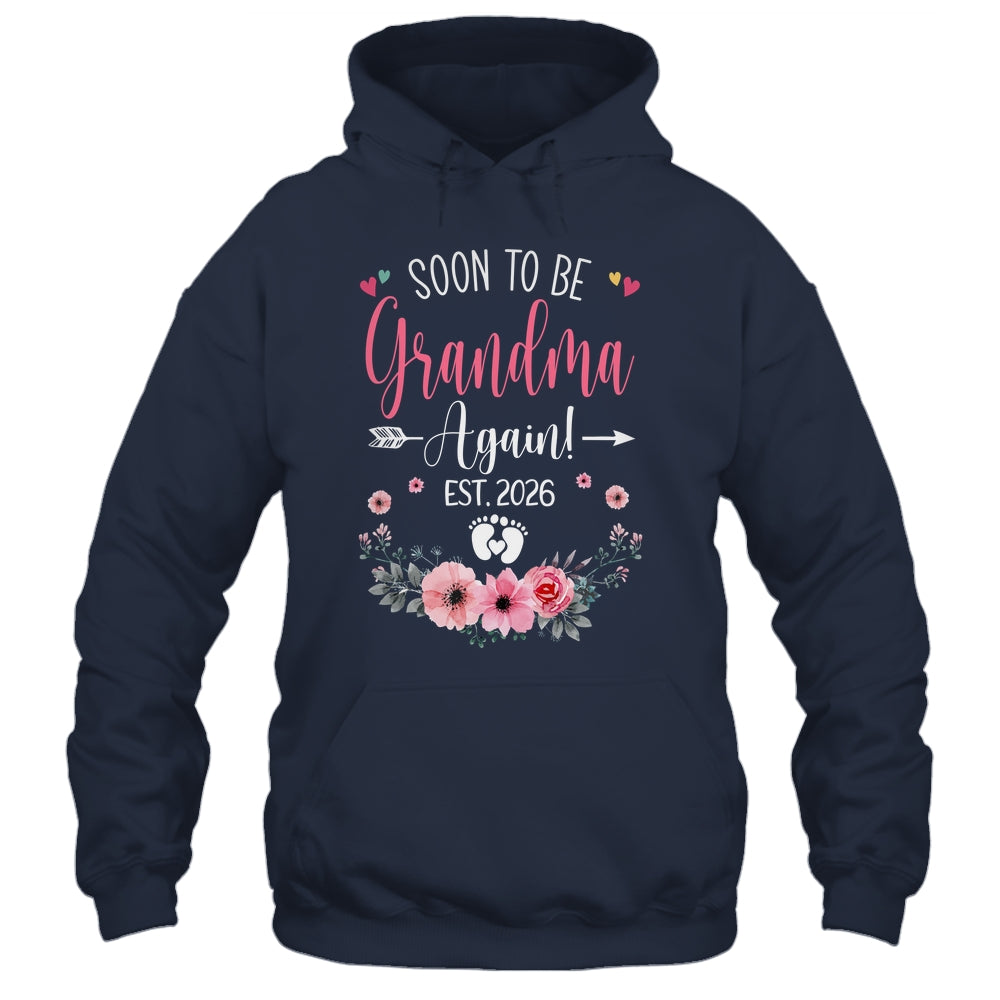 Soon To Be Grandma Again Est 2026 Mothers Day Shirt & Tank Top | siriusteestore
