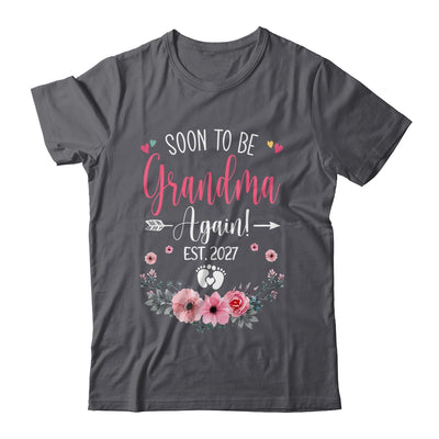 Soon To Be Grandma Again Est 2027 Mothers Day Shirt & Tank Top | siriusteestore
