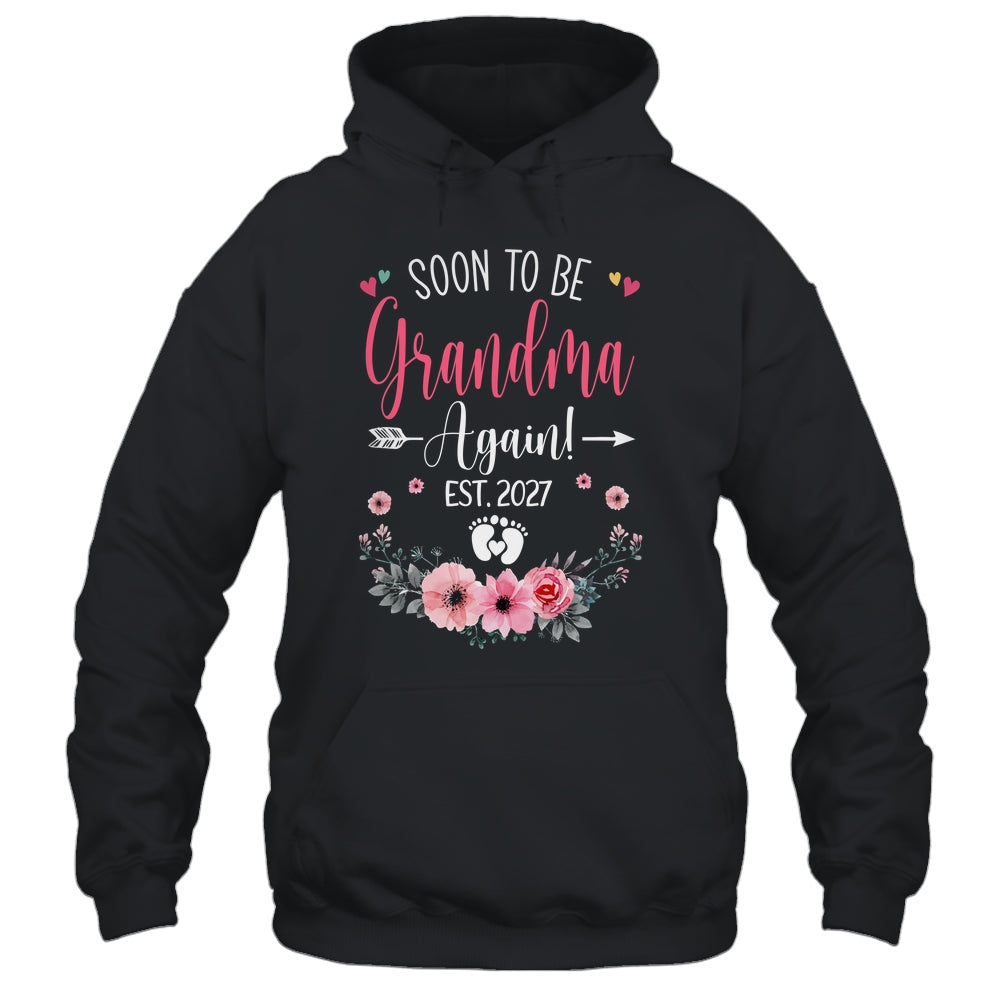 Soon To Be Grandma Again Est 2027 Mothers Day Shirt & Tank Top | siriusteestore