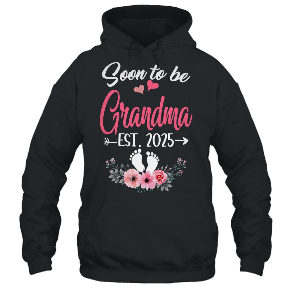 Soon To Be Grandma Est 2025 Mothers Day First Time Grandma Shirt & Tank Top | siriusteestore