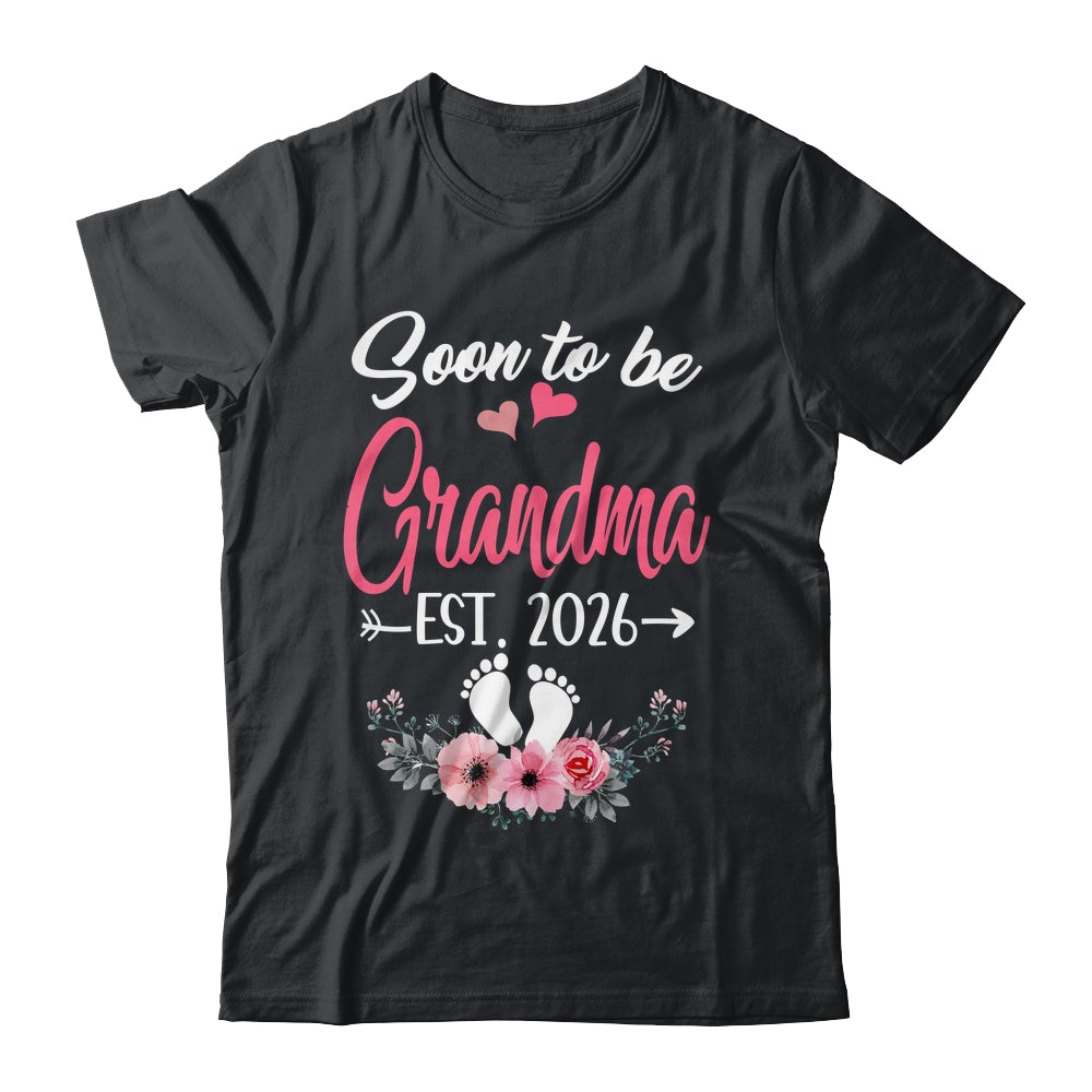 Soon To Be Grandma Est 2026 Mothers Day First Time Grandma Shirt & Tank Top | siriusteestore