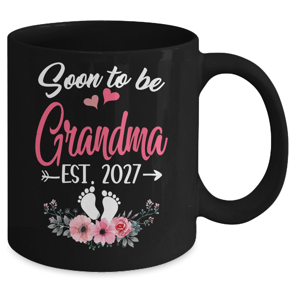 Soon To Be Grandma Est 2027 Mothers Day First Time Grandma Mug | siriusteestore