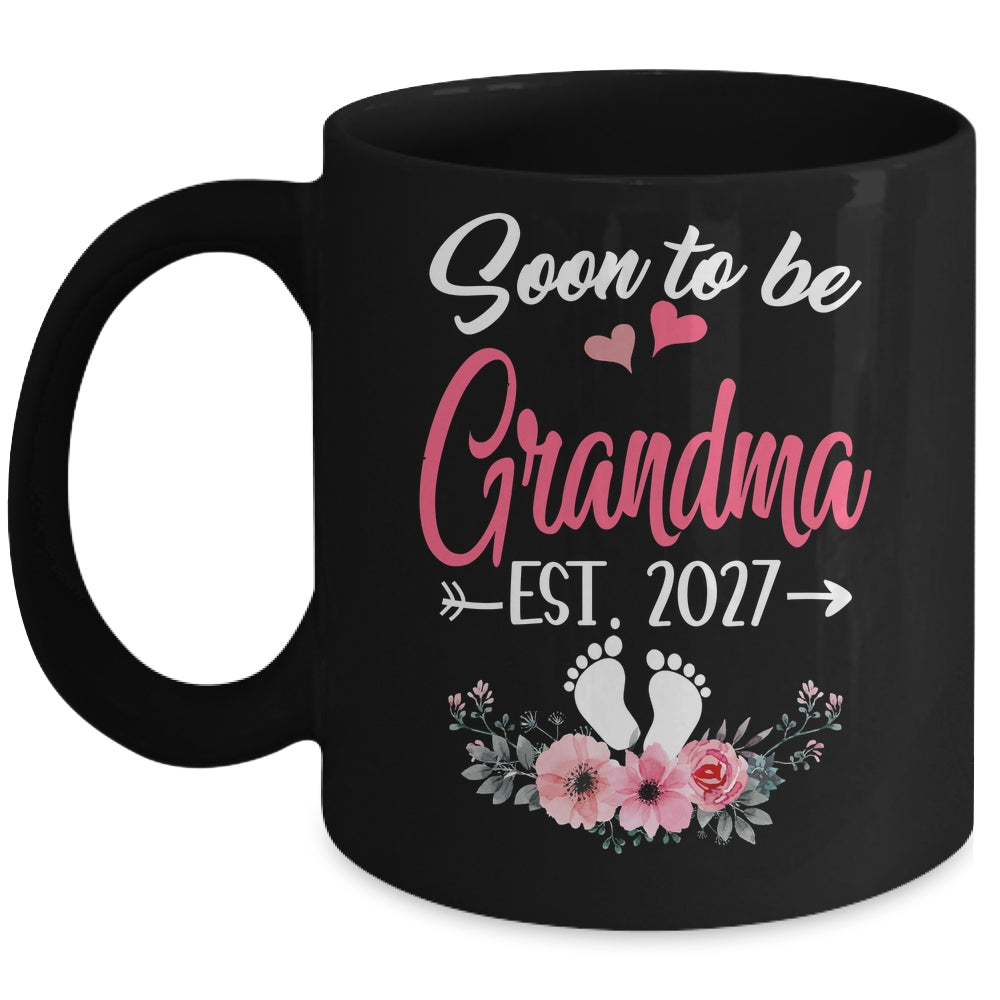 Soon To Be Grandma Est 2027 Mothers Day First Time Grandma Mug | siriusteestore