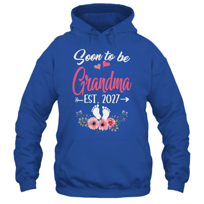 Soon To Be Grandma Est 2027 Mothers Day First Time Grandma Shirt & Tank Top | siriusteestore